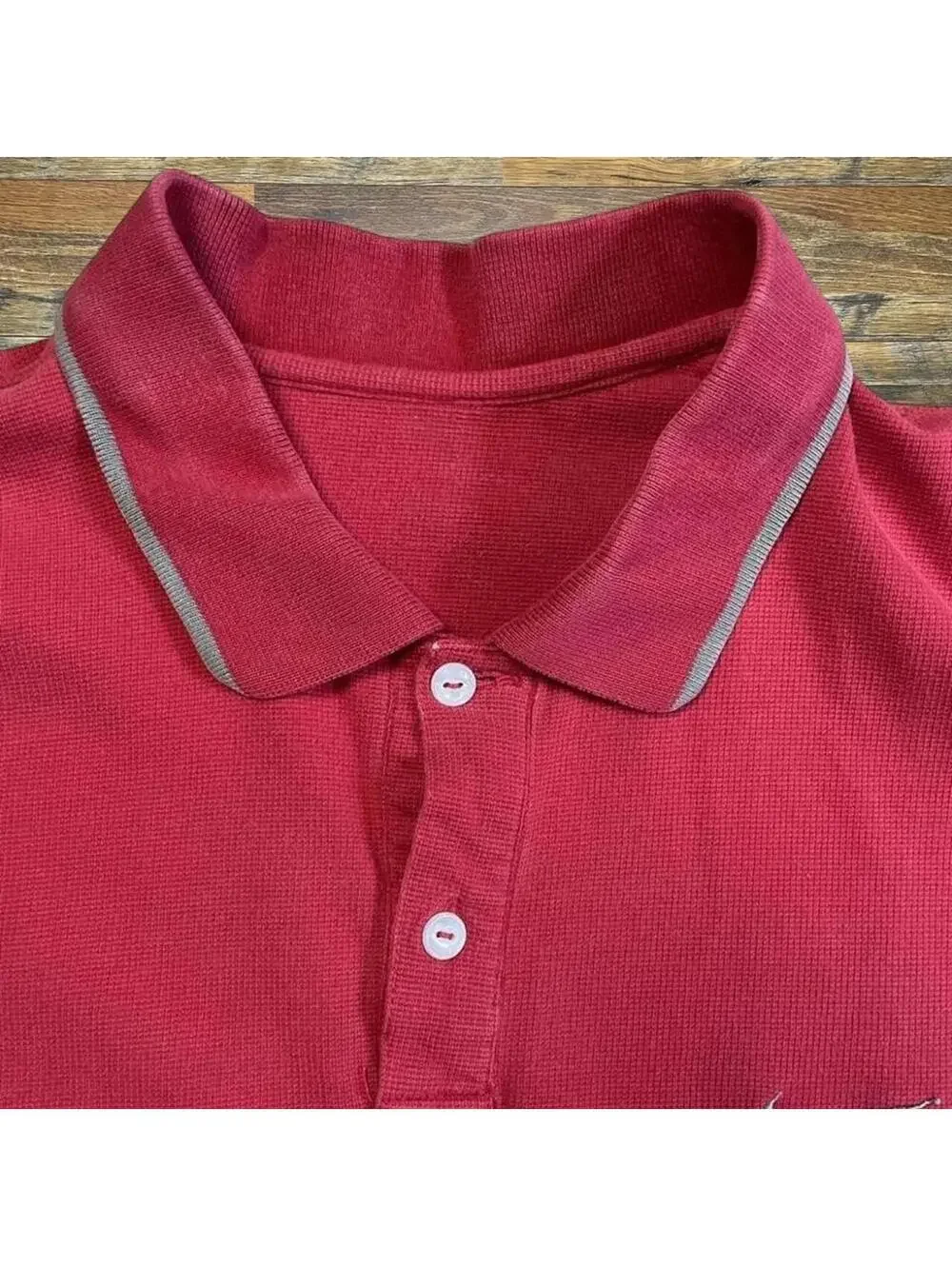 RARE Vintage Nike Tiger Woods Polo Shirt Mens XL Red Yin Yang